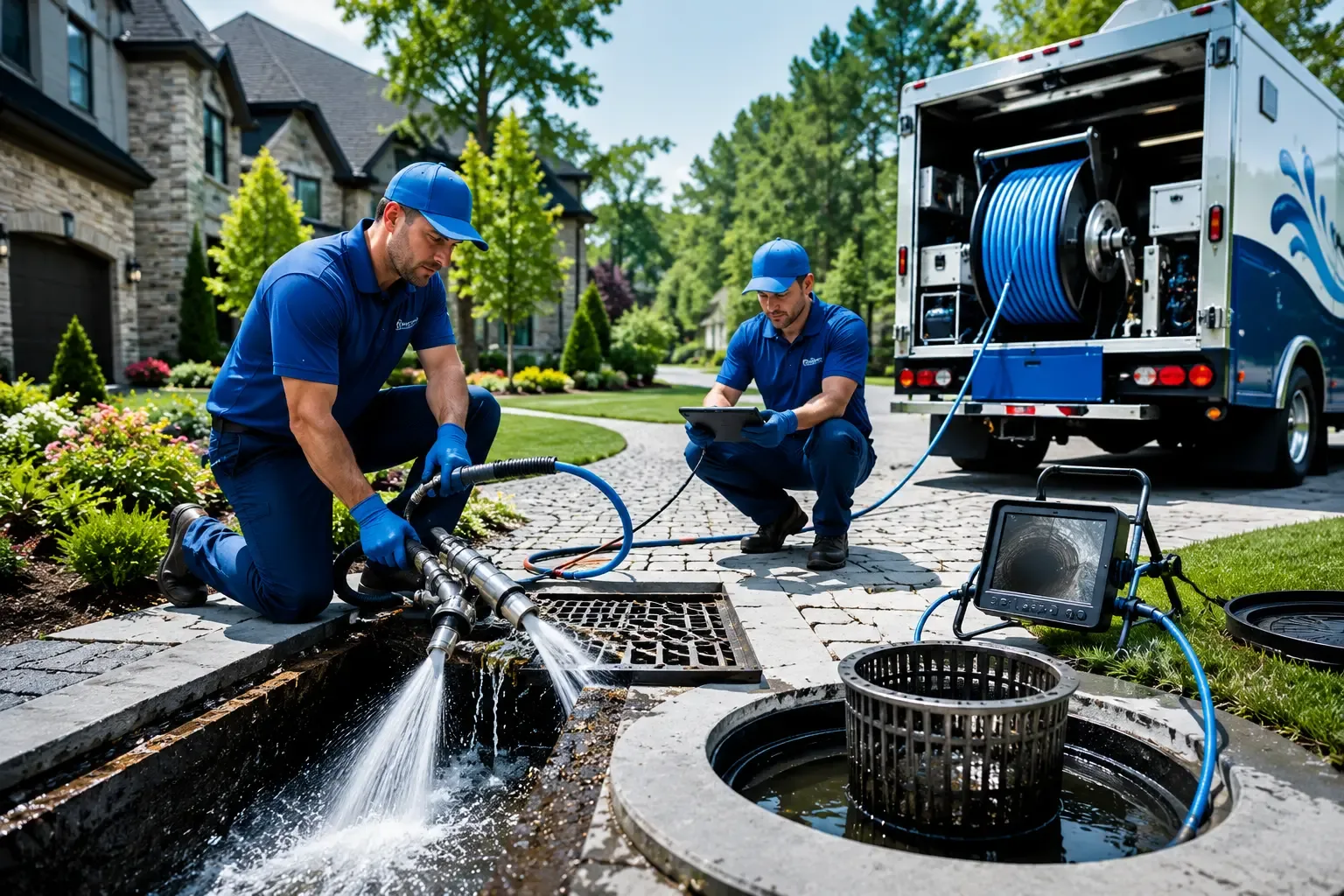 Local outdoor drain cleaning professionals in Beverly, OH