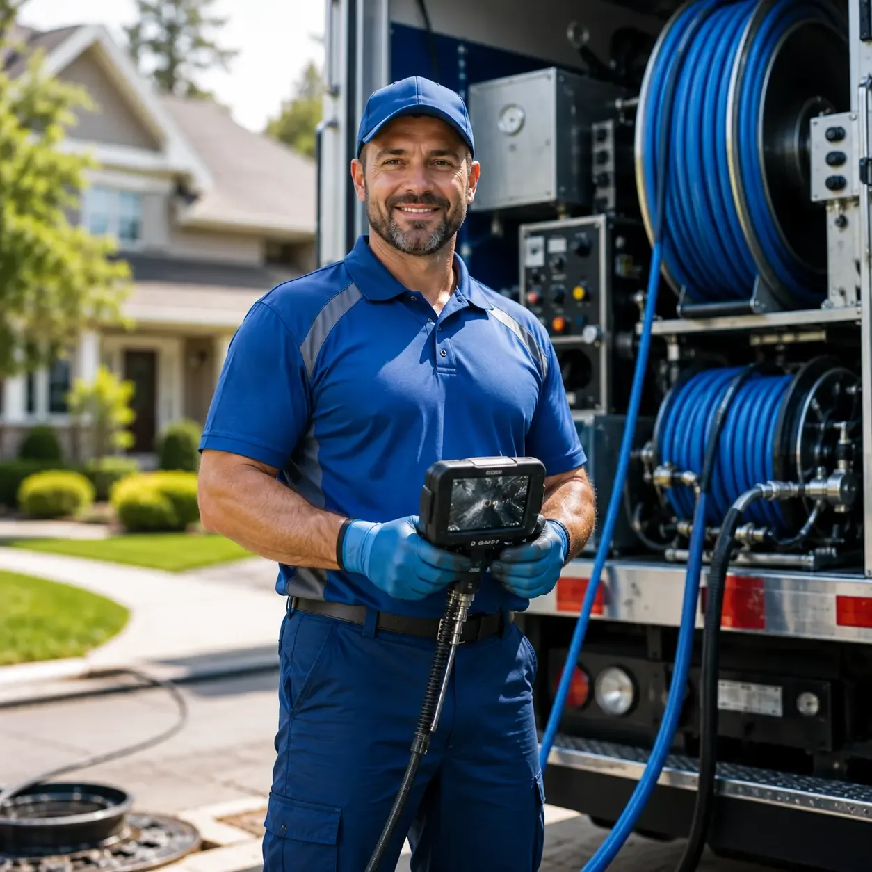 Local outdoor drain cleaning specialists in Beverly, OH